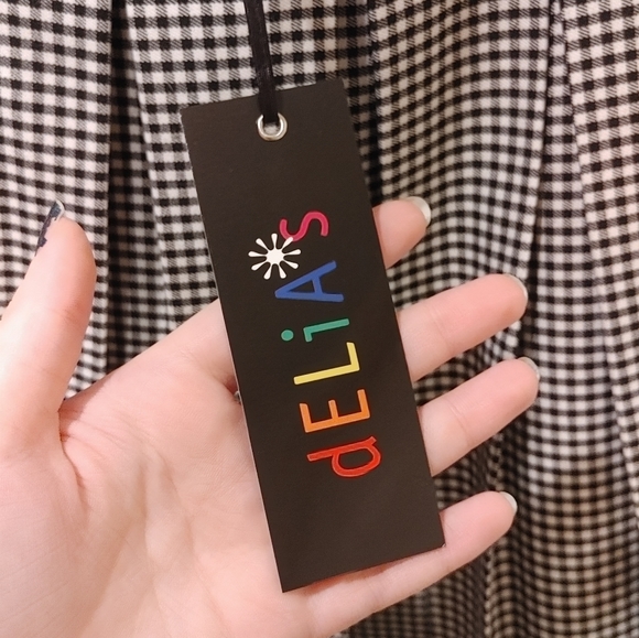 Delia*s Gingham Pleated Skirt - Picture 4 of 5